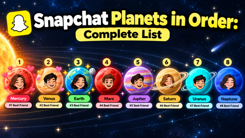 snapchat planets