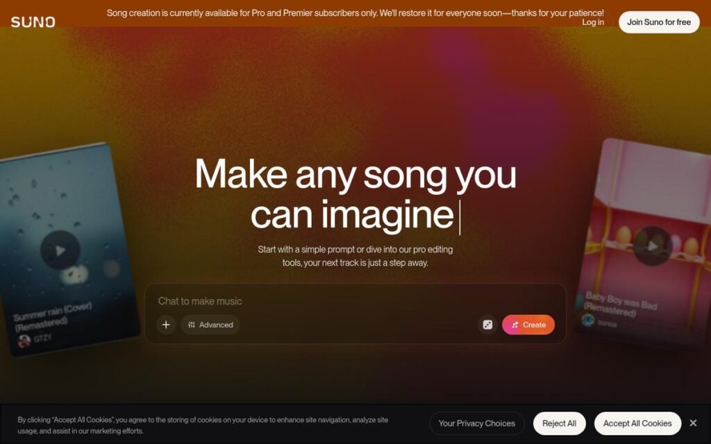 make ai music