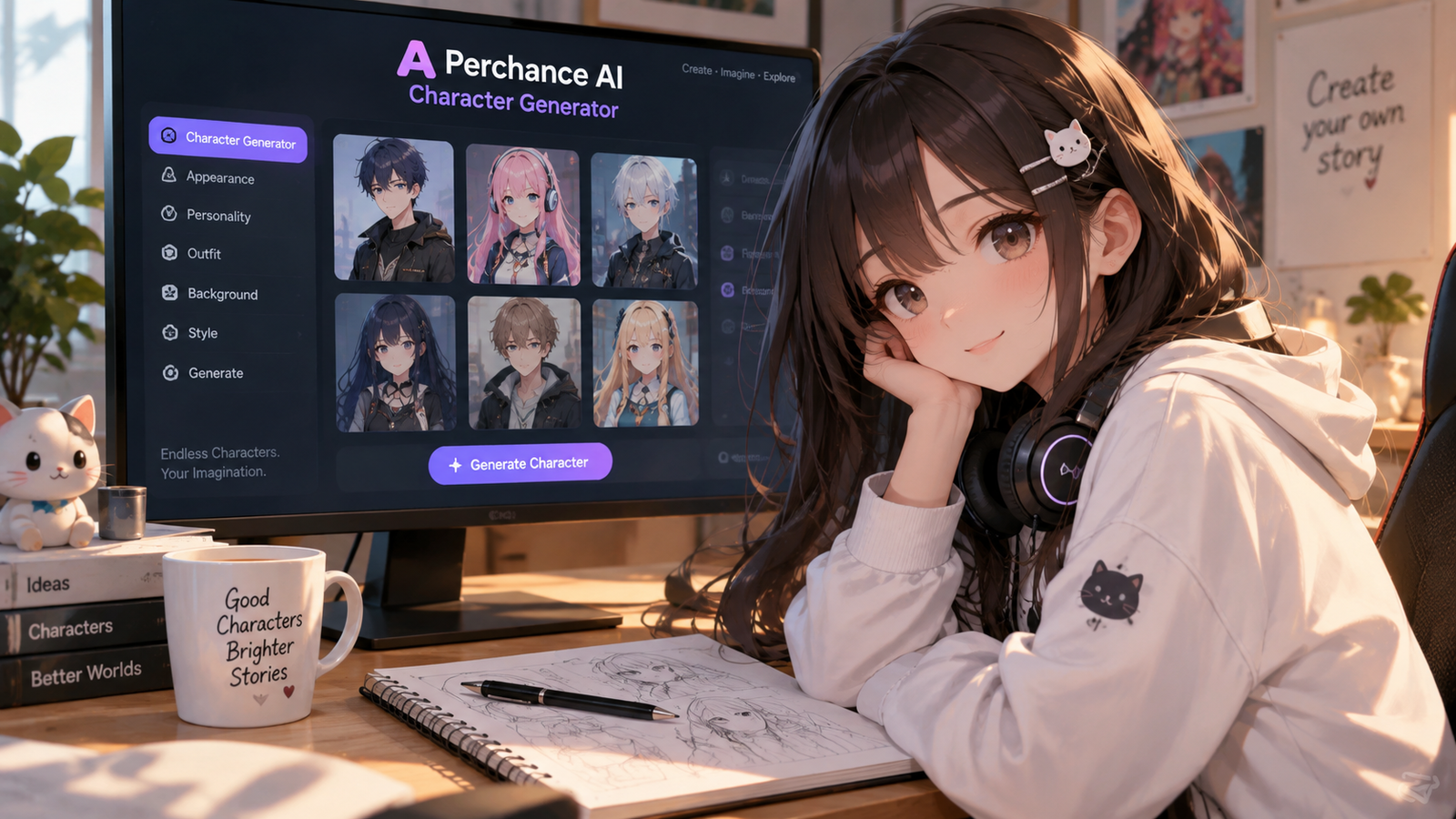 perchance ai character generator
